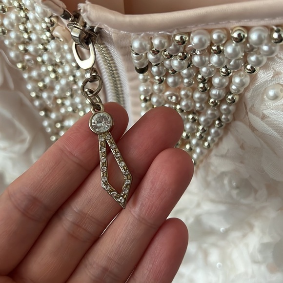 Women jacket with roses size XL (fits S-M) - Picture 4 of 8